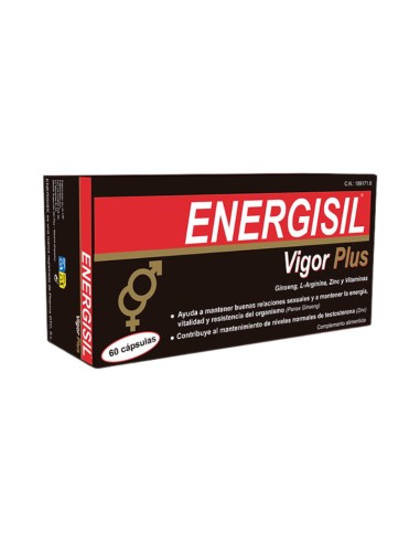 Energisil Vigor Plus 60 cápsulas