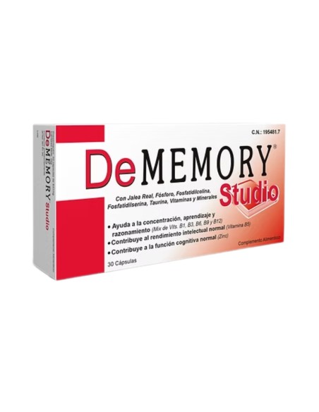 DeMemory Studio 30 cápsulas