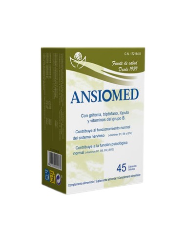 Ansiomed 45 cápsulas