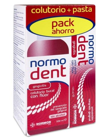 Normodent Pack Gingivitis Pasta+Colutorio