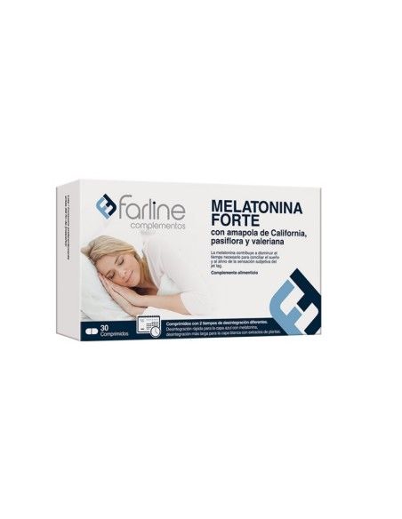Farline Melatonina forte 30 comprimidos