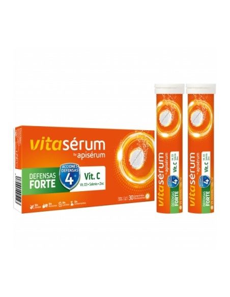 Apiserum Vitaserum Defensas Forte 30 Comprimidos