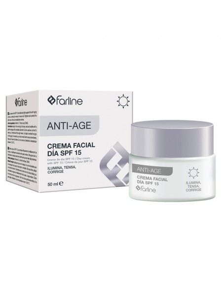 Farline Crema Facial Anti-Age Día SPF15 50 ml