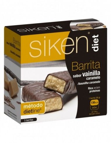 Siken Diet Barritas Vainilla y...