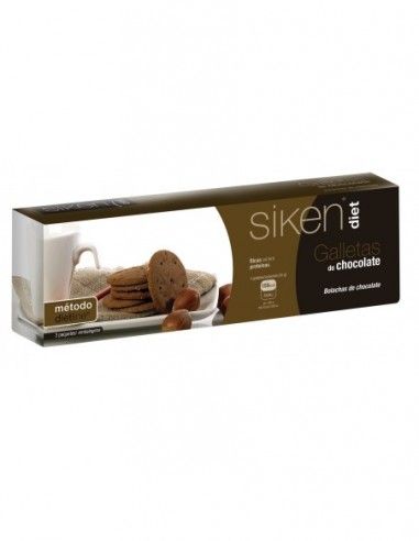 Siken Diet galletas chocolate 15uds Siken Diet galletas chocolate 15uds