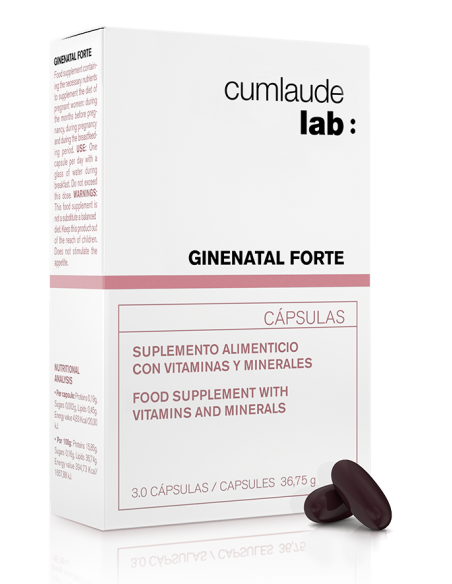 Cumlaude Ginenatal Forte 30 cápsulas