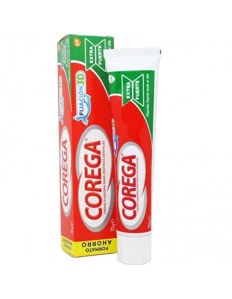 Corega Extra Fuerte Crema Fijadora 70 g