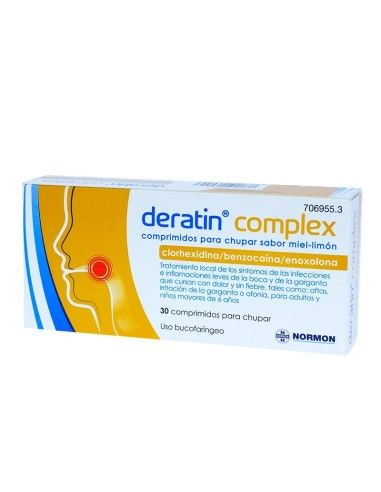 Deratin Complex Sabor Miel-Limón 30...